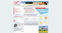 Desktop Screenshot of monsieur-meteo.com