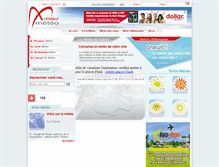 Tablet Screenshot of monsieur-meteo.com